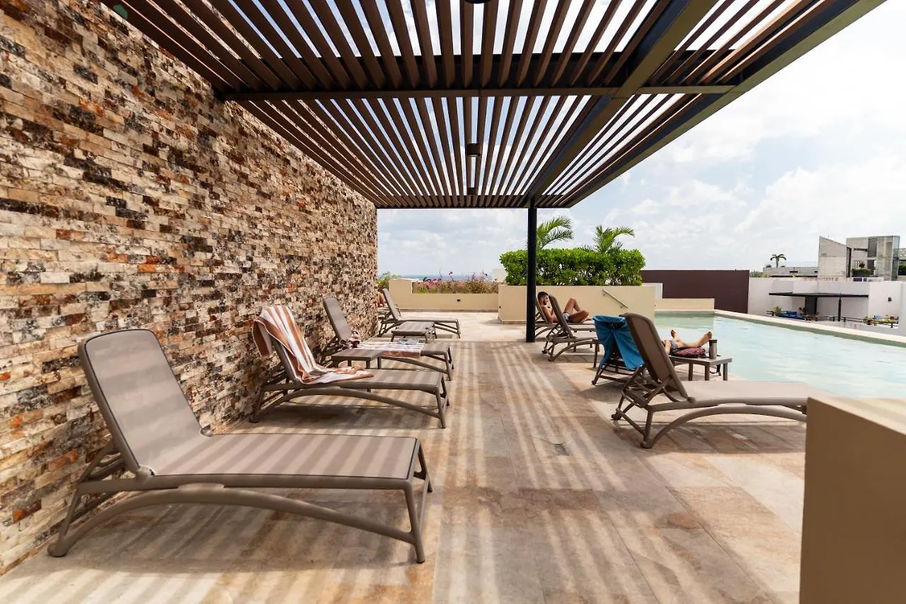 Apartment Maravilloso Estudio En Playa Rooftop-Pool-Bbq & Gym By Yeah Playa del Carmen